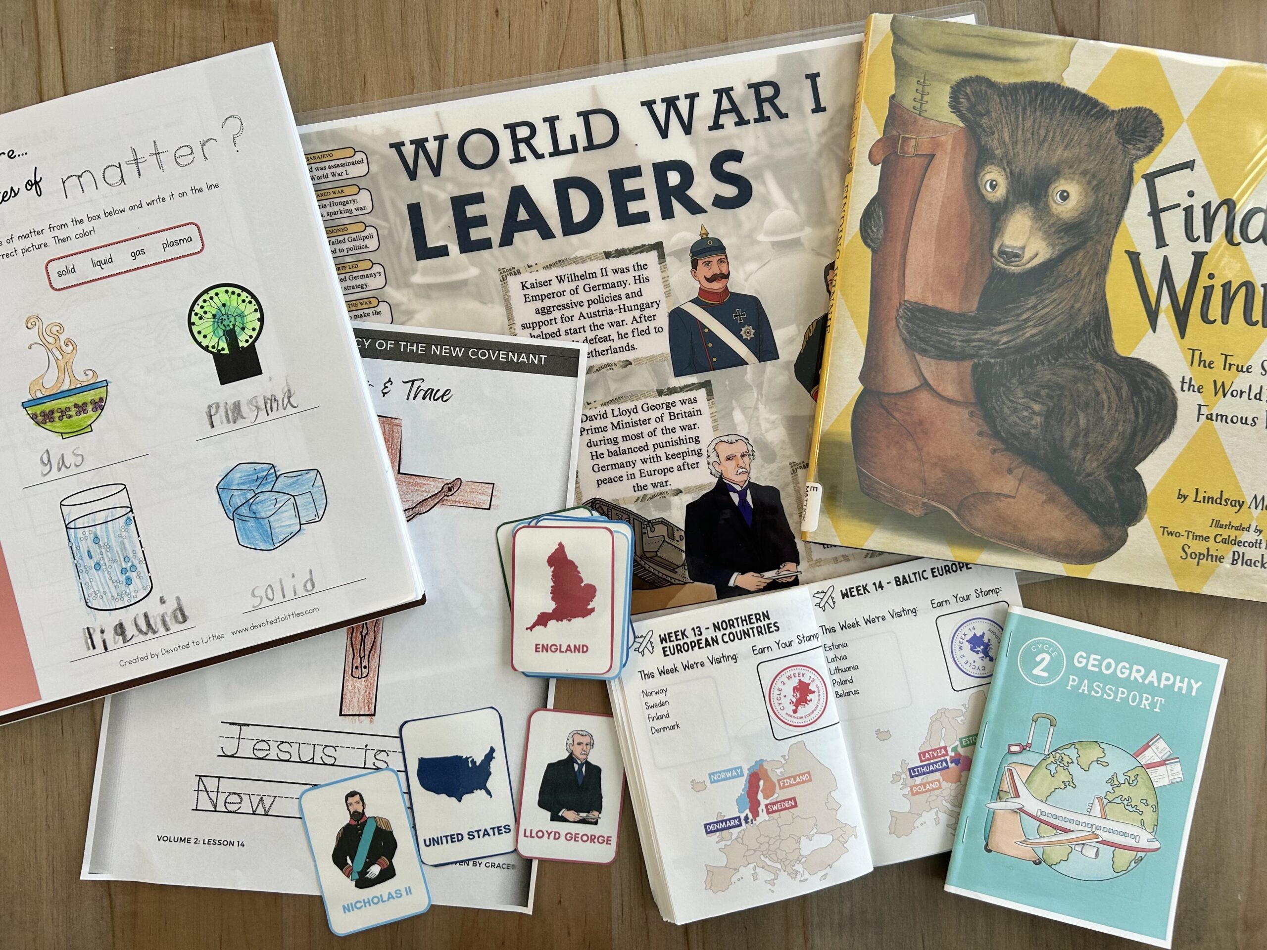 cycle 2 week 14 activities on table