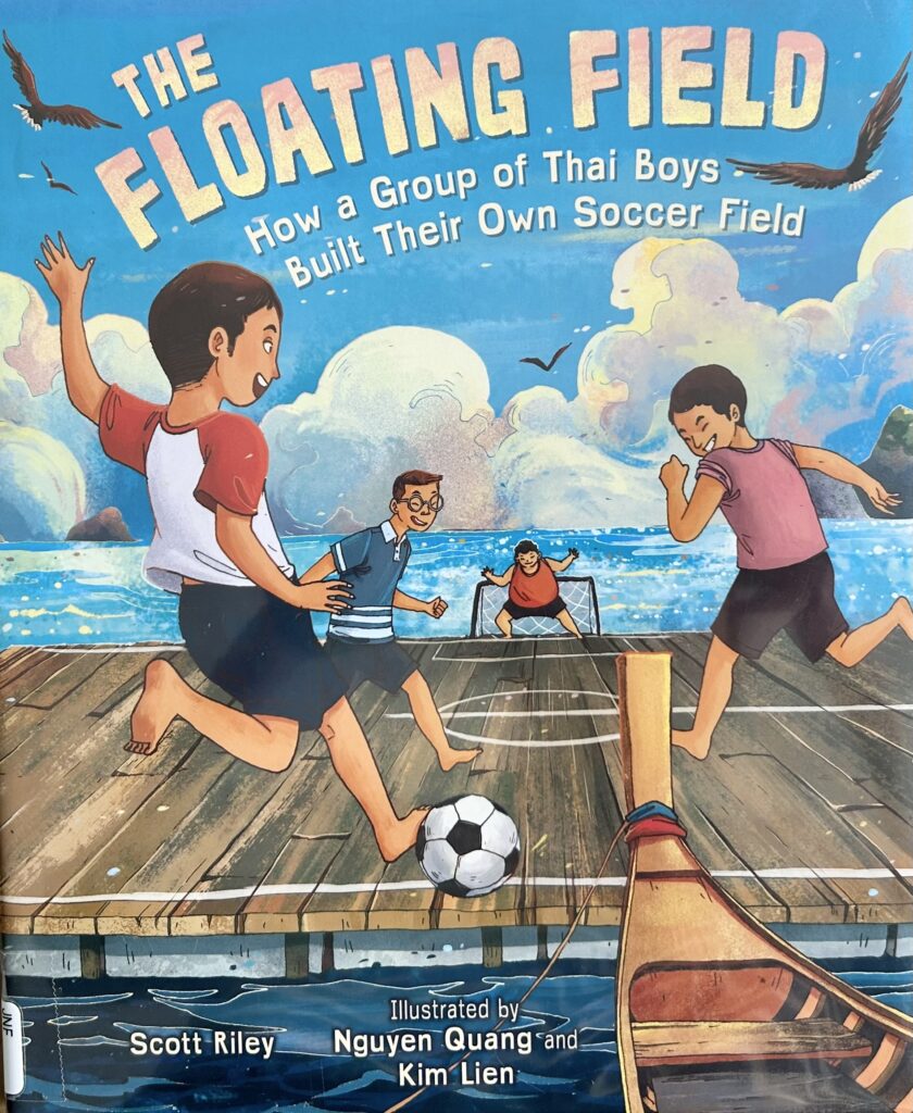 The book, The Floating Field, by Scott Riley