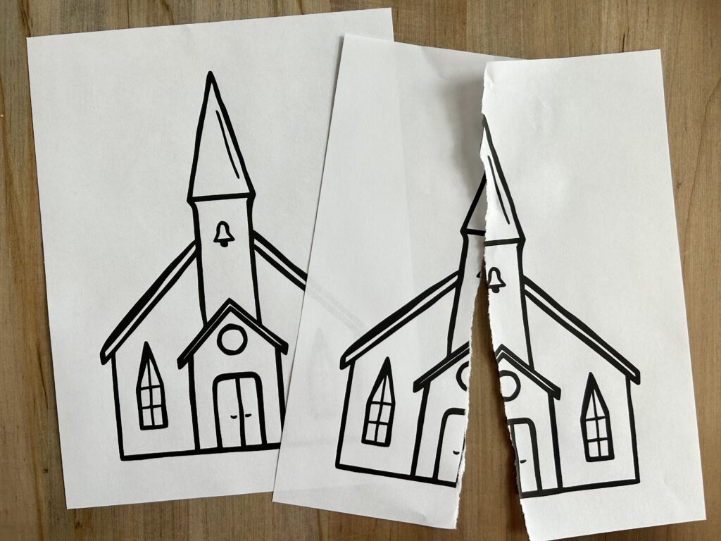 church split paper for william the conquerer