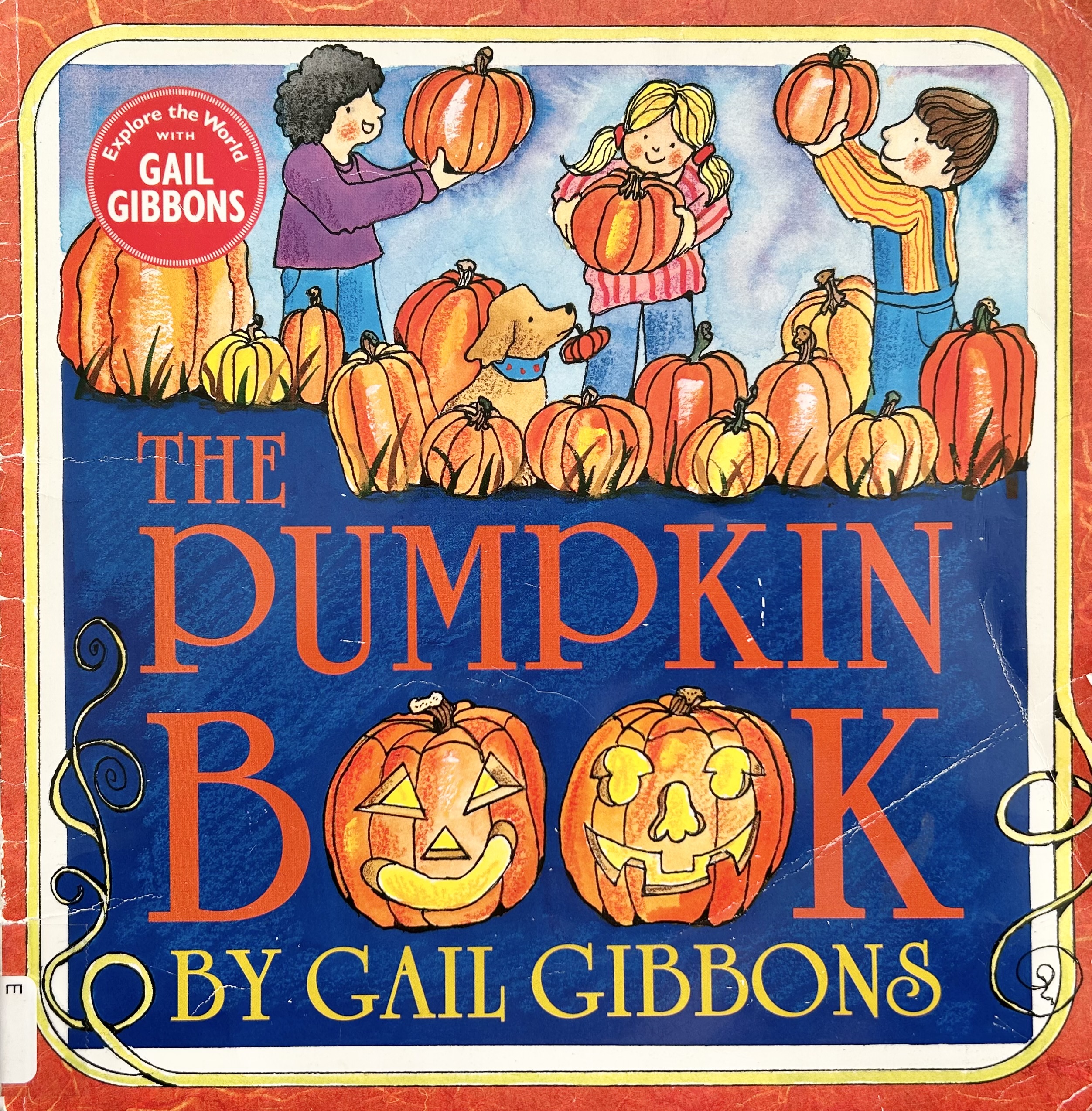 The book, The Pumpkin Book by Gail Gibbons.