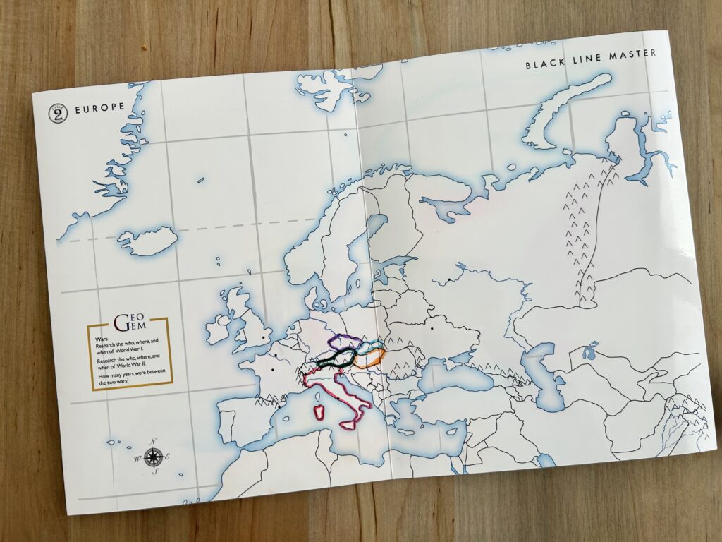 cycle 2 week 18 geography map