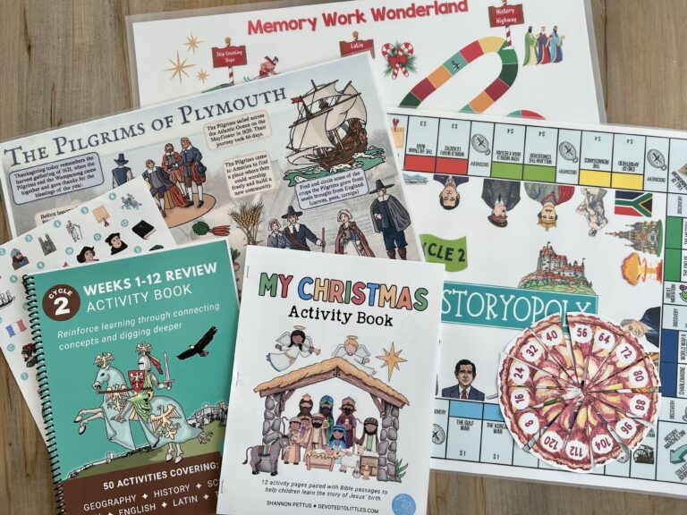 Thanksgiving & Christmas Traditions + Simple Cycle 2 Review Ideas