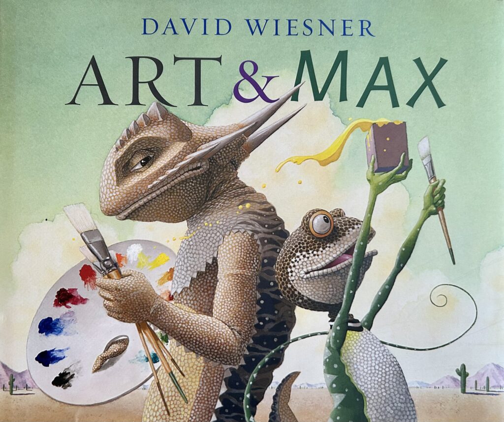The book, Art & Max by David Wiesner.