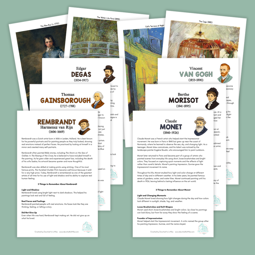 great artists resources