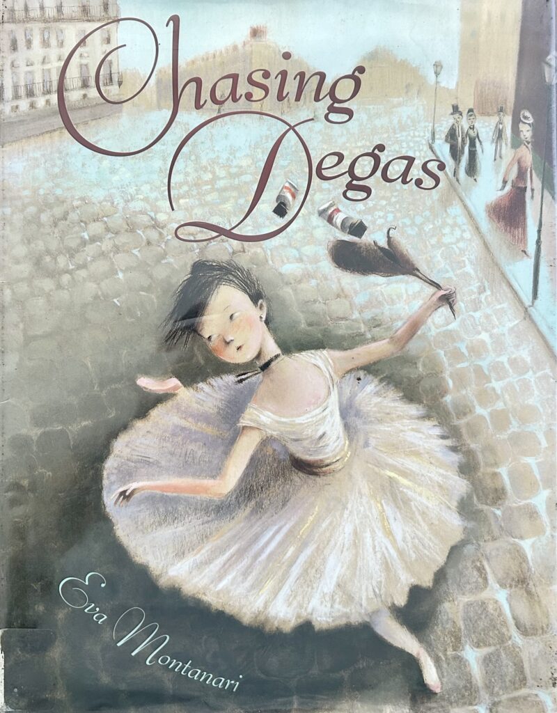 The book, Chasing Degas by Eva Montanari.