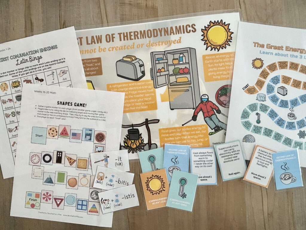 cycle 2 week 19 memory work games