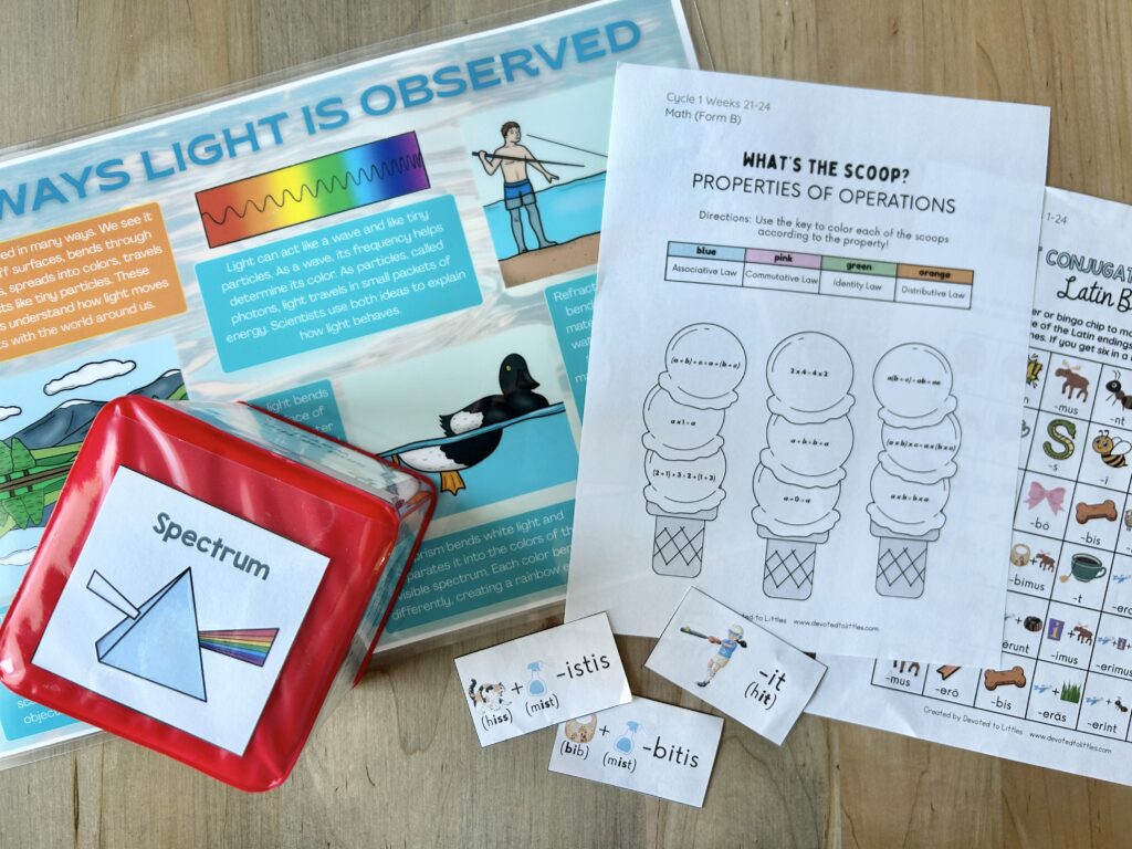 cycle 2 week 22 memory work games