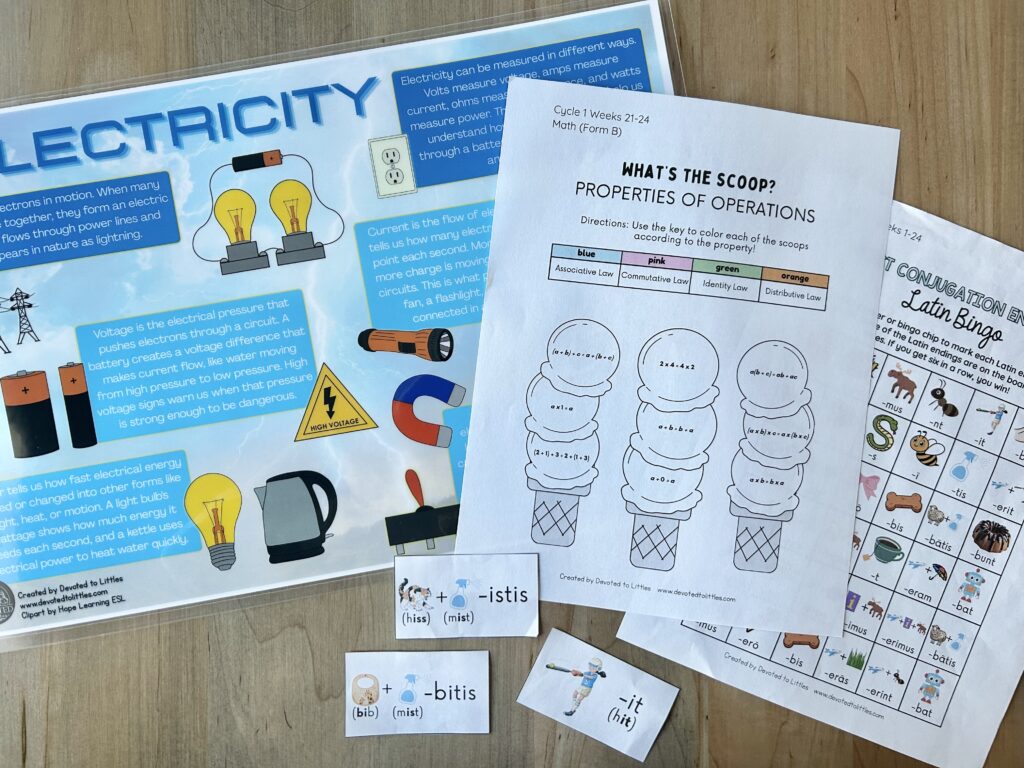 cycle 2 week 24 memory work games