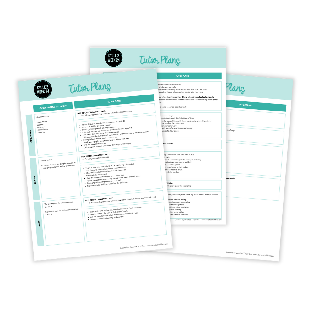 cycle 2 week 24 tutor plans template image