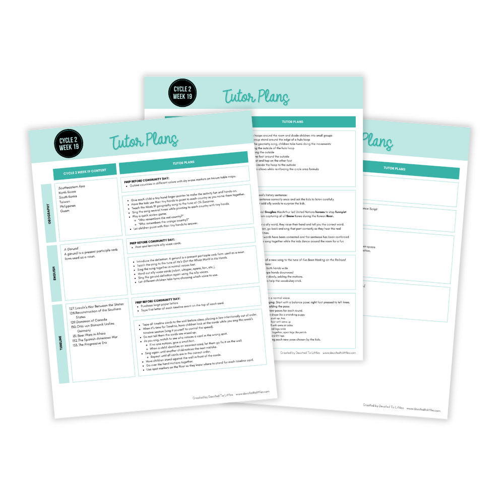 cycle 2 week 19 tutor plans template image
