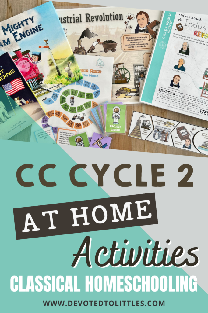 cycle 2 at home activities pinterest pin