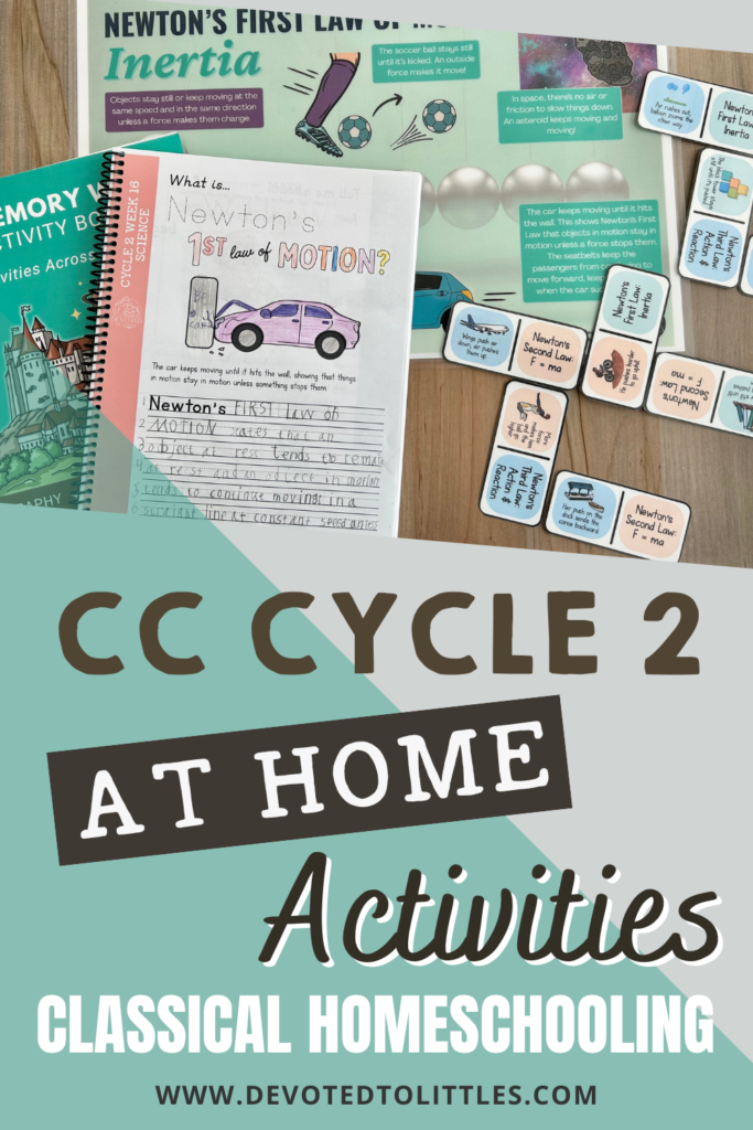 cycle 2 at home activities pinterest pin