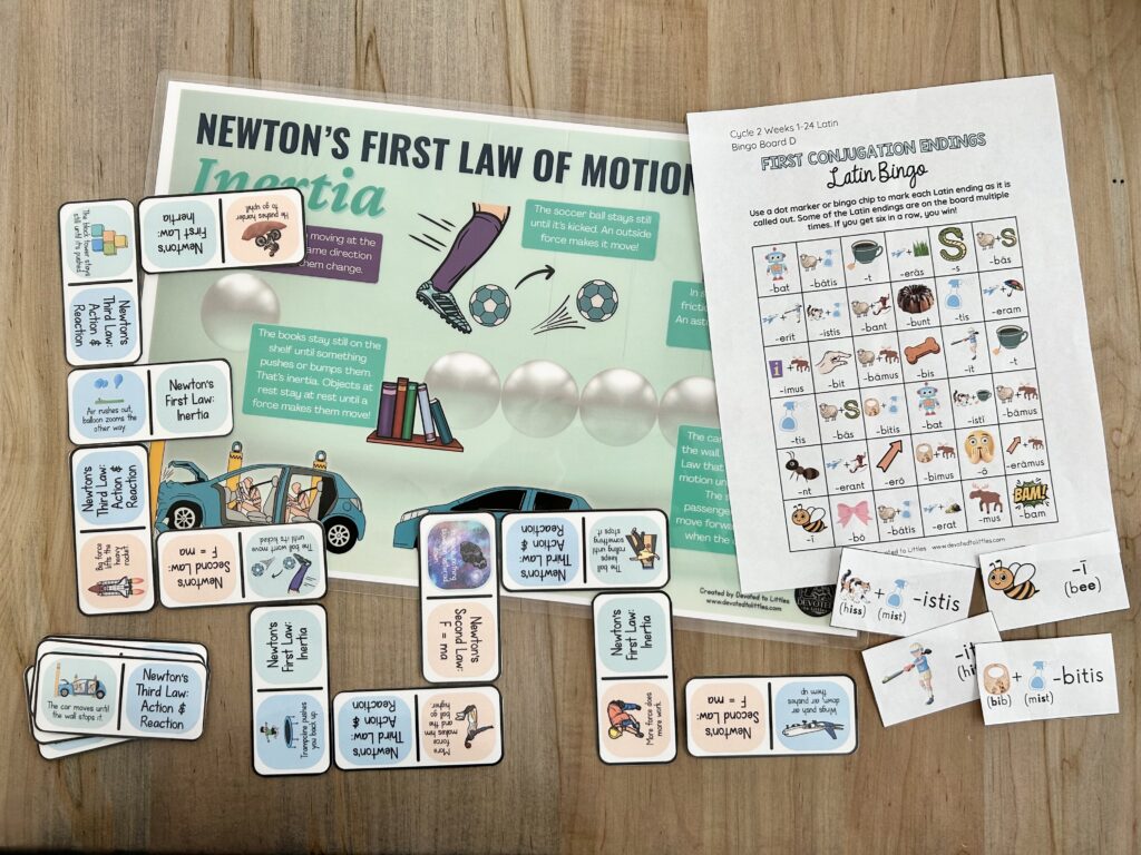 cycle 2 week 16 memory work games