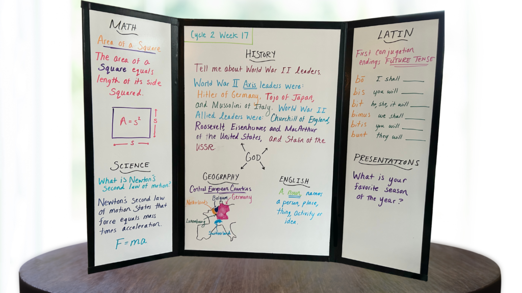 cycle 2 week 17 tutor board
