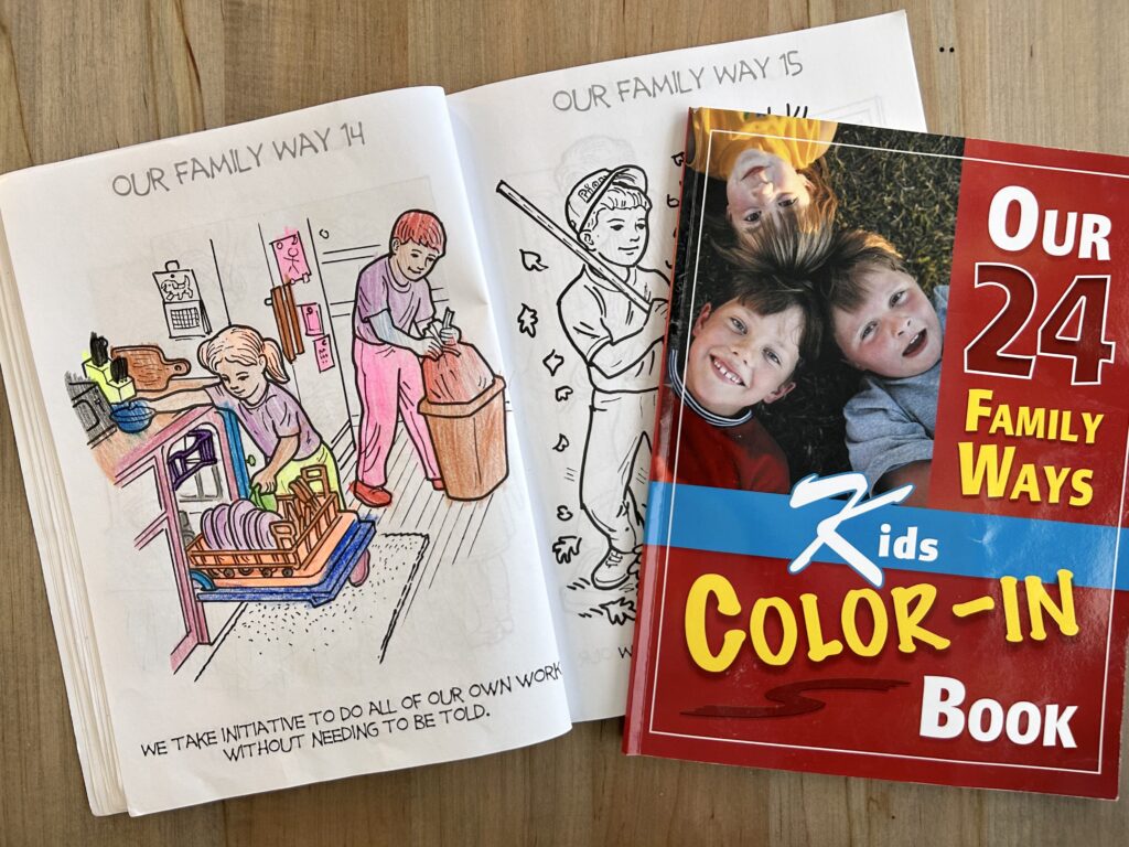 family way 14 coloring page
