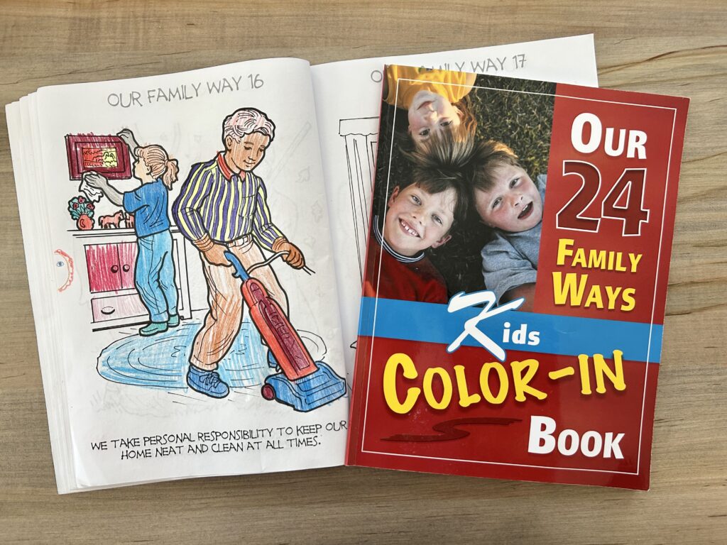 family way 16 coloring page