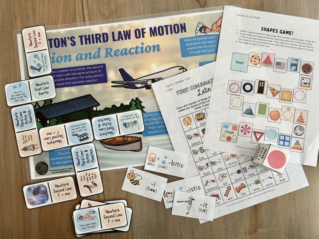 newton's laws of motion dominoes game