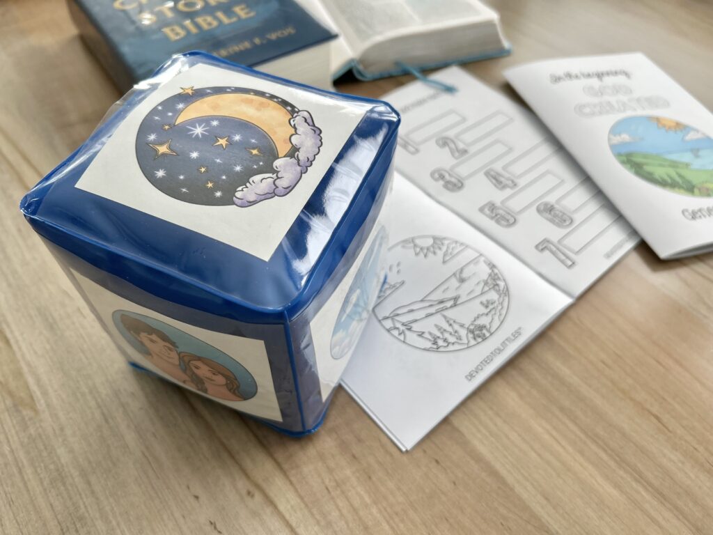 days of creation dice