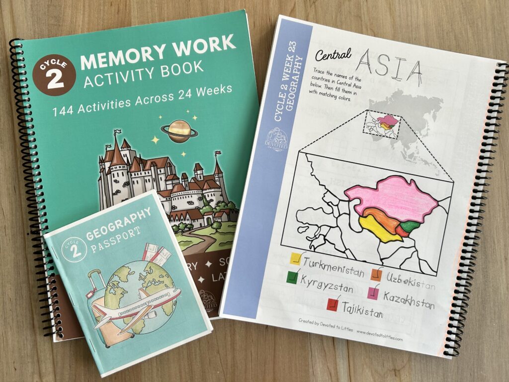 cycle 2 week 23 geography memory work page