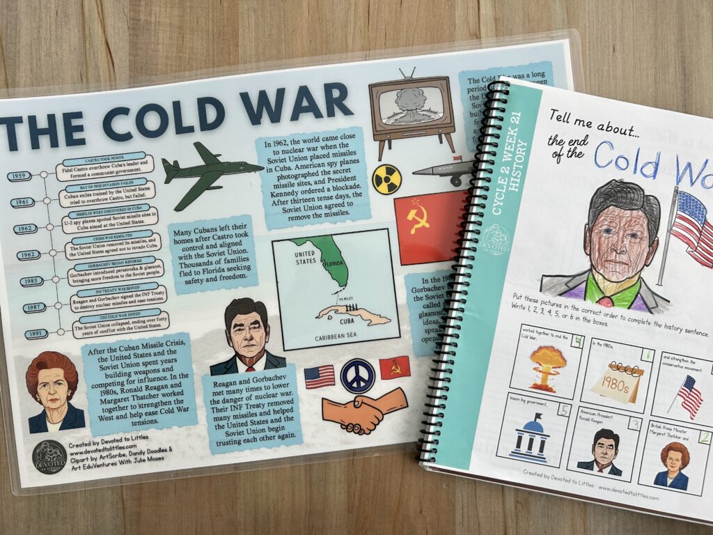 cycle 2 week 21 history activity book and placemat
