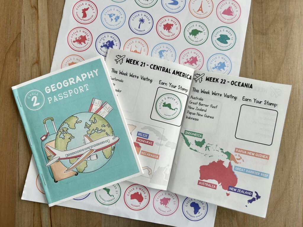 geography passport zoomed in