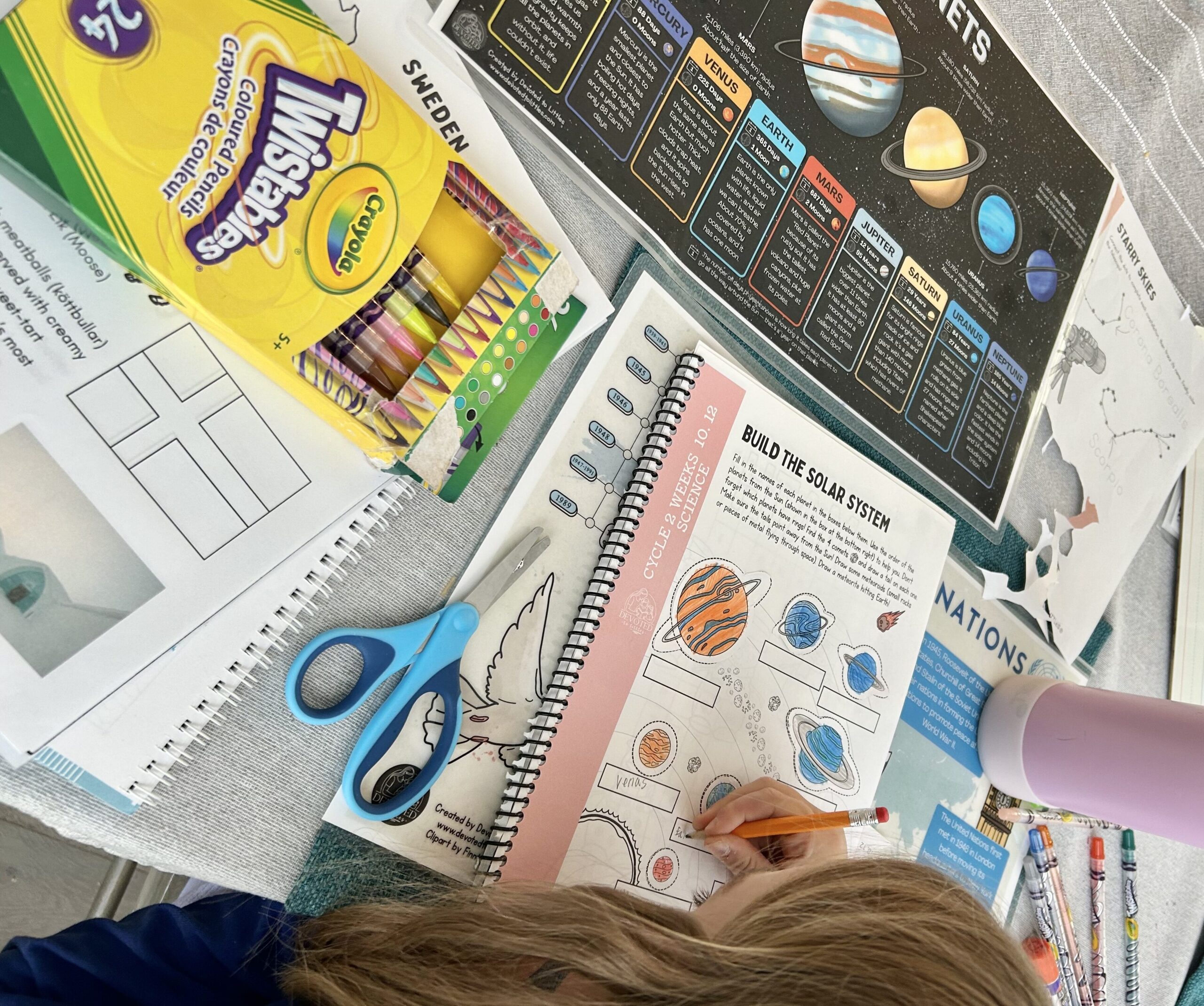 using review activity book
