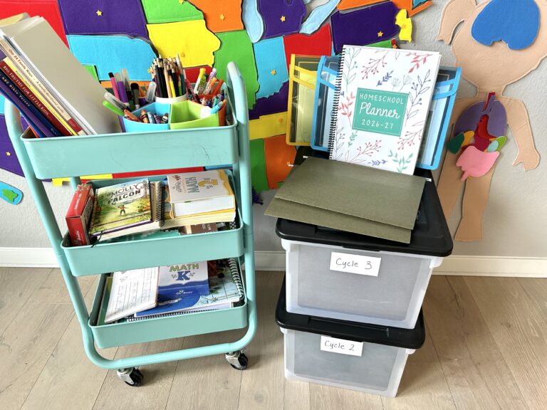homeschool organization tools